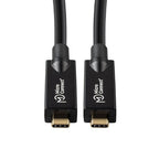 Microconnect USB3.2CC15OP USB cable USB 3.2 Gen 2 (3.1 Gen 2) 15 m USB C Black