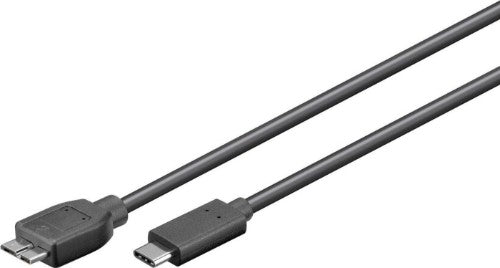 Microconnect USB3.1CAMIB3.06 USB cable USB 3.2 Gen 2 (3.1 Gen 2) 0.6 m USB C Micro-USB B Black