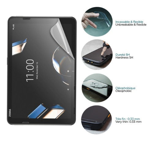 Mobilis 036375 tablet screen protector Clear screen protector Zebra 1 pc(s)
