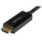 StarTech.com 6.6ft (2m) Mini DisplayPort to HDMI Cable - 4K 30Hz Video - mDP to HDMI Adapter Cable - Mini DP or Thunderbolt 1/2 Mac/PC to HDMI Monitor/Display - mDP to HDMI Converter Cord