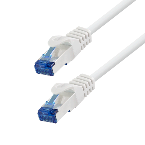 LogiLink C6A081S networking cable White 7.5 m Cat6a S/FTP (S-STP)