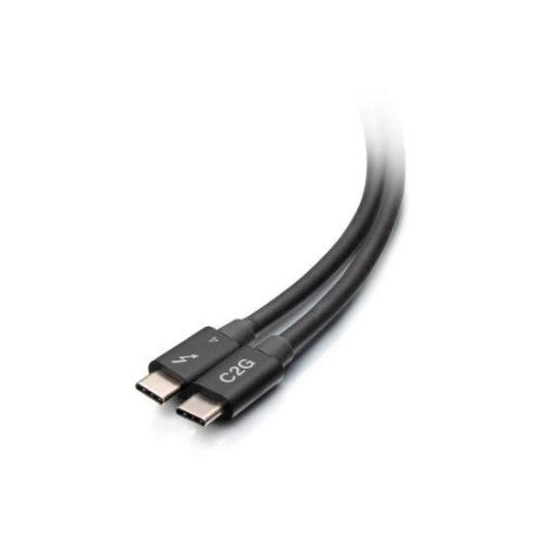 C2G 2.6ft (0.8m) ThunderboltTM 4 USB-C® Cable (40Gbps)