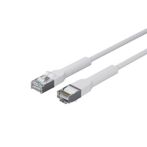 Lanview LV-6AFTP-FLEX-ANG-10W networking cable White 10 m Cat6a U/FTP (STP)