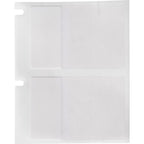Brady M6-31-427 printer label Transparent, White Self-adhesive printer label