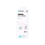 eSTUFF ES637006 mobile device charger Smartphone White AC Fast charging Indoor