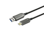Vivolink PROUSBCAMMOP30 USB cable USB 3.2 Gen 1 (3.1 Gen 1) 30 m USB C USB A Black