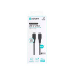 eSTUFF ES604380 USB cable USB 2.0 3 m USB C 60 W Black