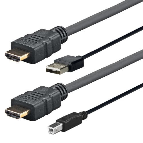 Vivolink PROHDMIUSBAB4 video cable adapter 4 m Black