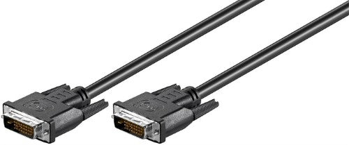 Microconnect MONCC2 DVI cable 2 m DVI-D Black