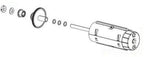 Zebra P1058930-046 printer/scanner spare part Spindle