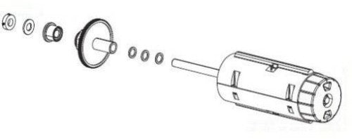 Zebra P1058930-046 printer/scanner spare part Spindle