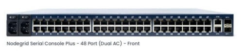 ZPE Nodegrid Serial Console Plus 48-port Cisco Rolled, Dual AC, 4-Core Intel CPU, 4GB DDR4, 32GB SSD, 2 SFP+, 2 GbE, 2 USB 3.0, 1 HDMI, 1 console, 4G LTE (CAT 12)