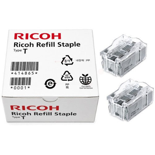 Ricoh 414865/TYPE T Staples, 2x5K pages Pack=2 for Ricoh Aficio MP C 2050