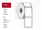 Capture CA-3011714 printer label White