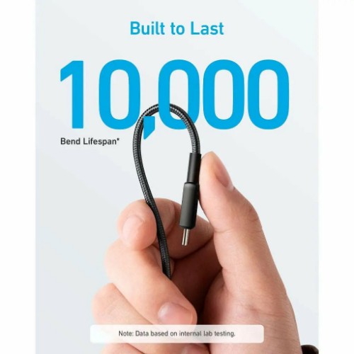 Anker 322 USB cable 1.8 m USB C Black