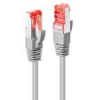 Lindy 0.3m Cat.6 S/FTP Network Cable, Grey