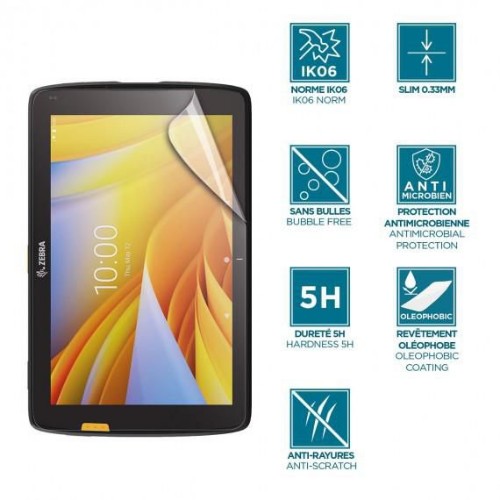 Mobilis 036288 tablet screen protector Clear screen protector Zebra 1 pc(s)