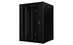 Lanview RWP16U56BL rack cabinet 16U Wall mounted rack Black