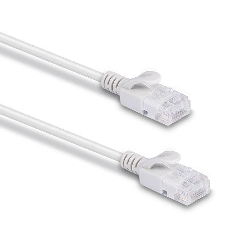 Lindy 1m Cat.6A U/UTP Ultra Slim Network Cable, Grey