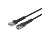 Lanview LV-6AFTP-FLEX-ANG-02B networking cable Black 2 m Cat6a U/FTP (STP)