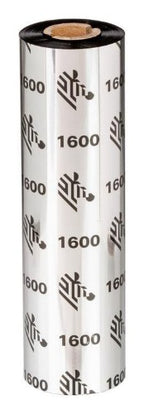 Zebra 1600 Wax, 110mm x 450m, 25mm Core | 18/Box