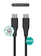 eSTUFF ES604380 USB cable USB 2.0 3 m USB C 60 W Black