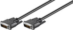 Microconnect MONCCS1 DVI cable 1 m DVI-D Black