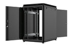Lanview RDL16U68BL rack cabinet 16U Freestanding rack Black