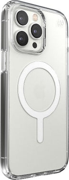 Speck Presidio Perfect Clear + MS Apple iPhone 14 Pro Max Clear - with Microban