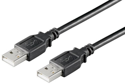 Microconnect USBAA2B USB cable USB 2.0 1.8 m USB A Black
