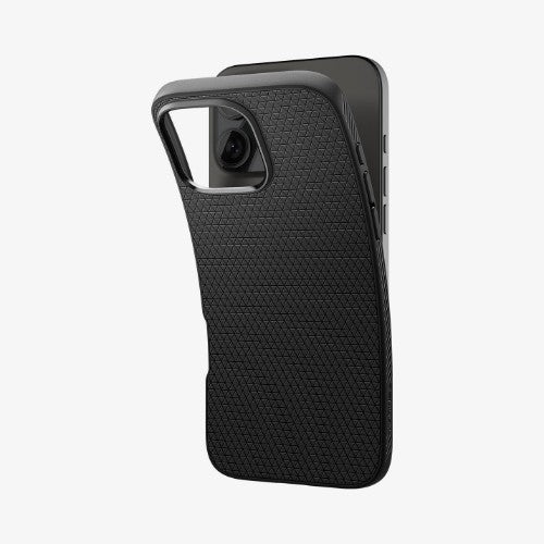Spigen Liquid Air mobile phone case 16 cm (6.3") Cover Black
