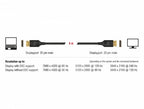 DeLOCK 85663 DisplayPort cable 5 m Black