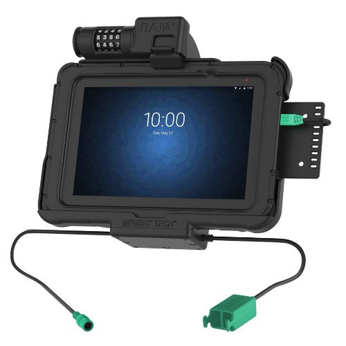 RAM Mounts RAM-HOL-ZE10PD2CLU mobile device dock station Tablet Black