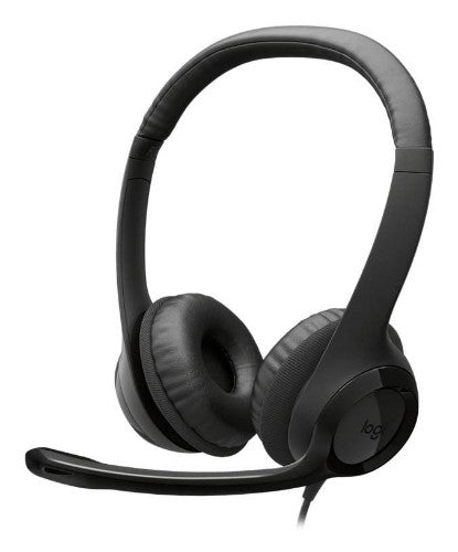 Logitech H390 USB Headset Wired Head-band Calls/Music USB Type-A Black