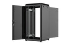 Lanview RDL22U66BL rack cabinet 22U Freestanding rack Black