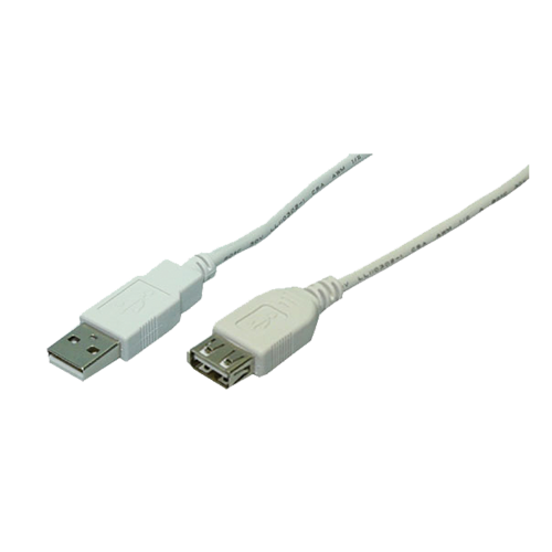 LogiLink 2m USB 2.0 USB cable USB A Grey