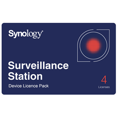 Synology 4 cam Lic Pack 4 license(s)