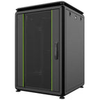 Lanview RDL16U66BL rack cabinet 16U Freestanding rack Black