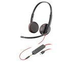 HP Poly Poly Blackwire C3225 Stereo USB-C Headset