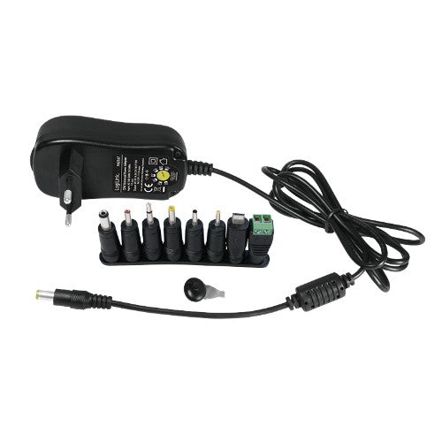 LogiLink PA0167 power adapter/inverter Indoor 12 W Black