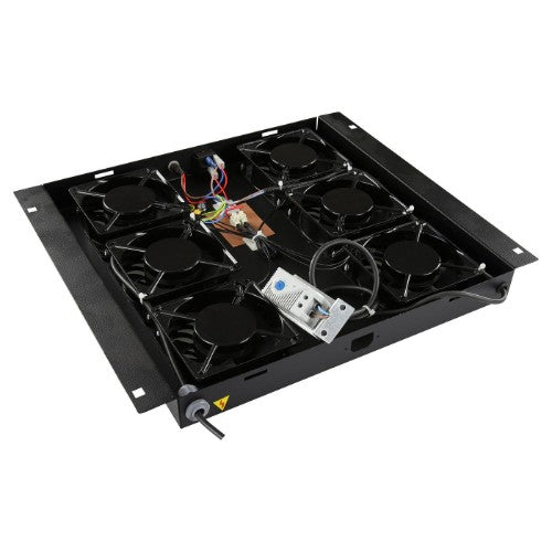 Lanview RAF125BL rack accessory Fan panel