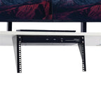 StarTech.com 6U Wall Mount Patch Panel Bracket – 19 in – Steel - Vertical Mounting Bracket for Networking and Data Equipment - TAA