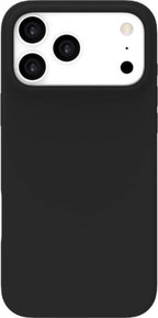 eSTUFF iPhone 17 Pro Max INFINITE ROME Magnetic Silicone Cover - Black - 81% recycled material