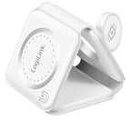 LogiLink PA0344 mobile device charger Universal White USB Wireless charging Fast charging Indoor