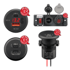 RAM Mounts 560027 mobile device charger Smartphone, Tablet, Smartwatch, Mobile computer Black Fast charging Auto