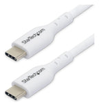 StarTech.com 6.6ft (2m) USB-C Charging Cable, Charge & Sync, 60W (3A) PD, USB 2.0 Laptop Charger Cable - White USB C Charging Cord