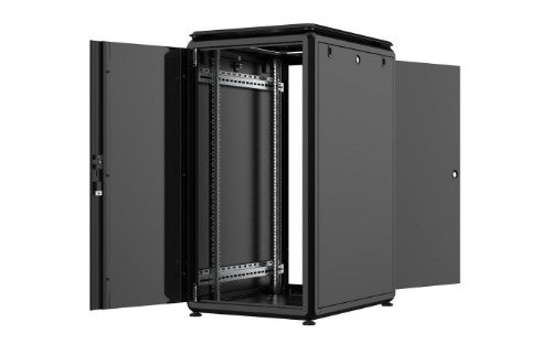 Lanview RDL22U68BL rack cabinet 22U Freestanding rack Black