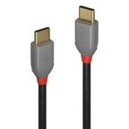 Lindy 3m USB 2.0 Type C to C Cable, Anthra Line