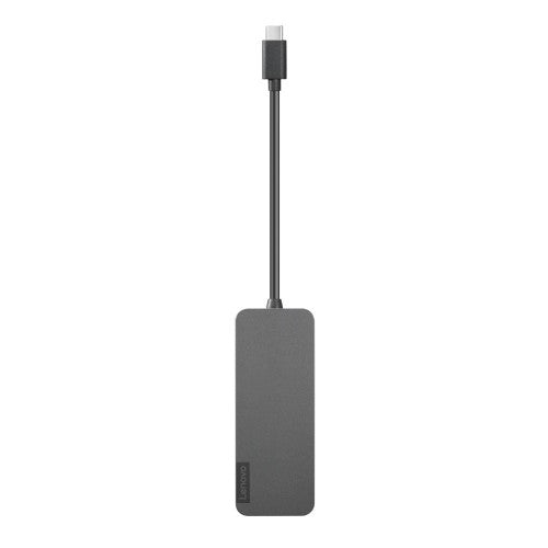 Lenovo 4X90X21427 interface hub USB 3.2 Gen 2 (3.1 Gen 2) Type-C 20000 Mbit/s Grey
