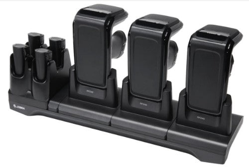 Zebra CRD3S4T-RFD49-UNIV-CHG-1R mobile device charger RFID reader Black AC Indoor